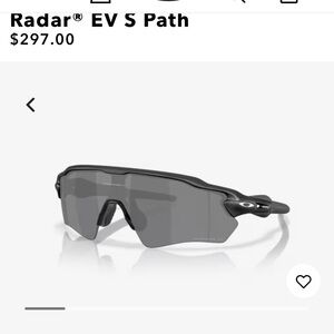 Oakley Radar EV Path polarized Sunglasses - Black Frame with Gray Lens